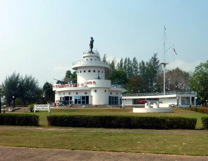 the Yutthanawi Naval Memorial in Laem Ngop Thailand
